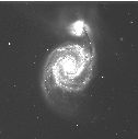 Image of the galaxy M51
